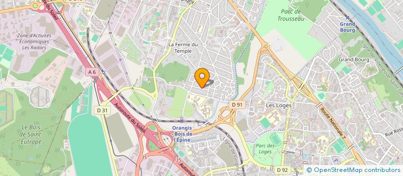 localisation de l'entreprise SCI LANC IMMO à RIS-ORANGIS