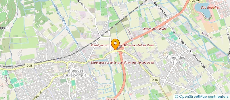 localisation de l'entreprise SCI LANCELOT  ENTRAIGUES-SUR-LA-SORGUE