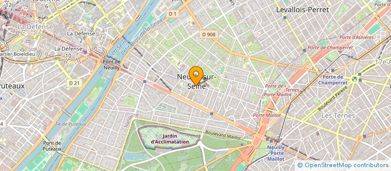 localisation de l'entreprise SCI LANCERY à NEUILLY-SUR-SEINE