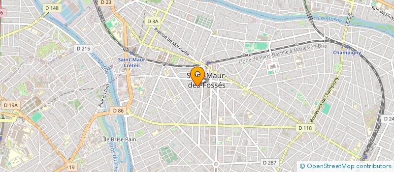 localisation de l'entreprise SCI LANCHAR à SAINT-MAUR-DES-FOSSES