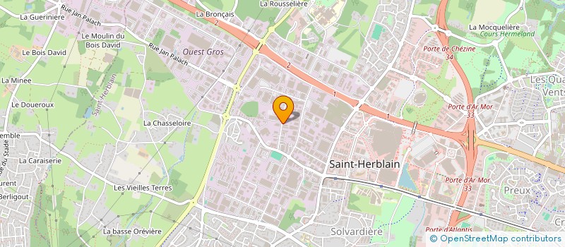 localisation de l'entreprise SCI LANCHEMIN  SAINT-HERBLAIN