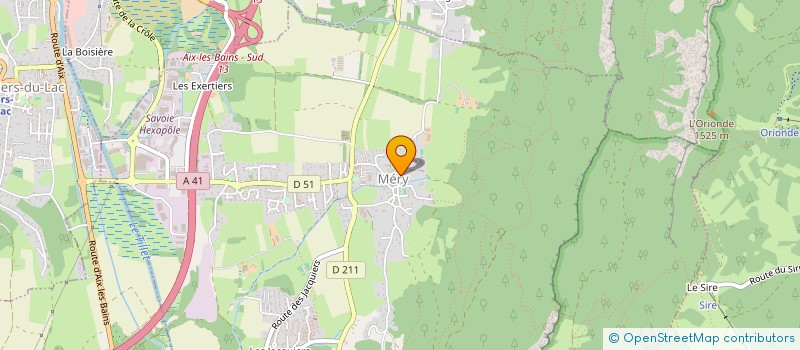 localisation de l'entreprise SCI LANCOLIE à MERY