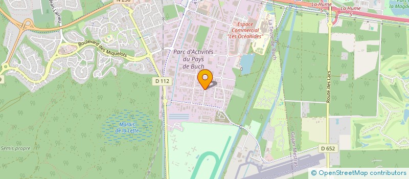 localisation de l'entreprise SCI LAND à LA TESTE-DE-BUCH