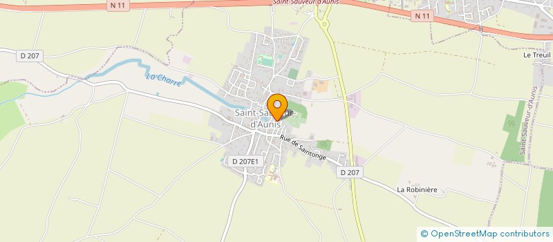 localisation de l'entreprise SCI LANDAIS PERE ET FILS  SAINT-SAUVEUR-D'AUNIS