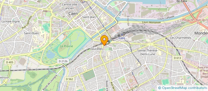localisation de l'entreprise SCI LANDEAU CHENEL ASSOCIES  CAEN