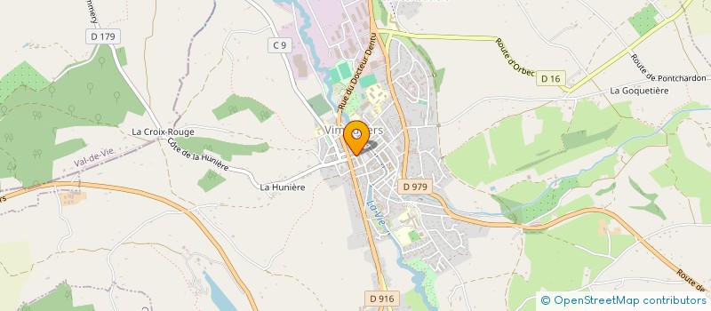 localisation de l'entreprise SCI LANDEAU-POINTLANE à VIMOUTIERS