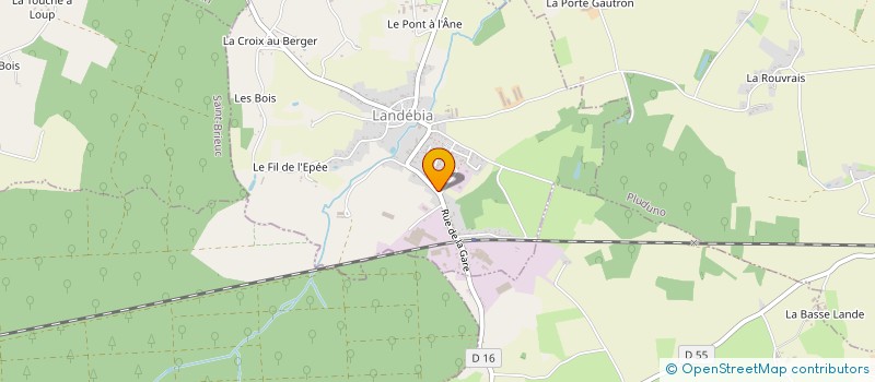 localisation de l'entreprise SCI LANDEBIAISE  LANDEBIA