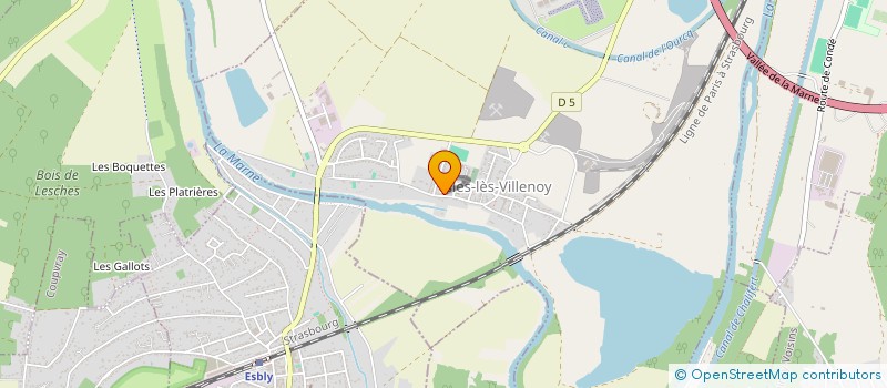 localisation de l'entreprise SCI LANDEMER LE CAP  ISLES-LES-VILLENOY