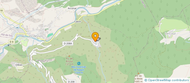 localisation de l'entreprise SCI LANDES PYRENEES à VAL-DE-SOS