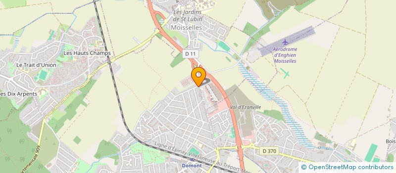 localisation de l'entreprise SCI LANDINHO  DOMONT