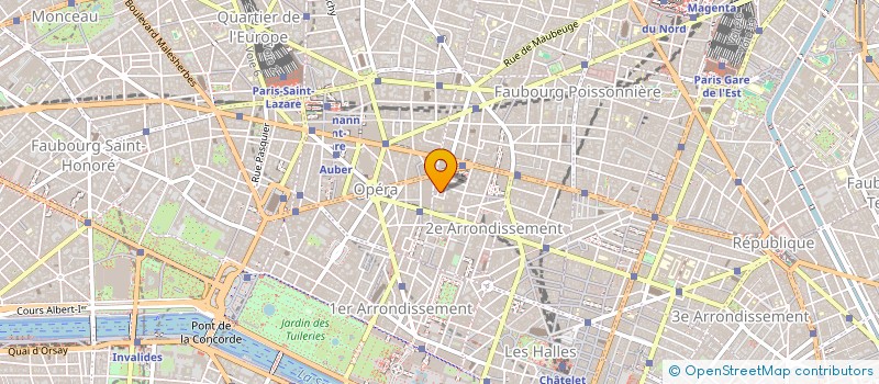 localisation de l'entreprise SCI LANDMARK PROPERTIES  PARIS