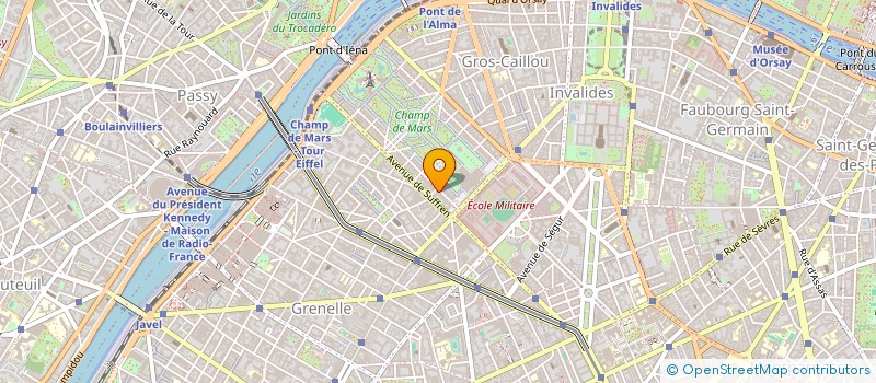 localisation de l'entreprise SCI LANDMARK PROPERTIES EUROPE  PARIS