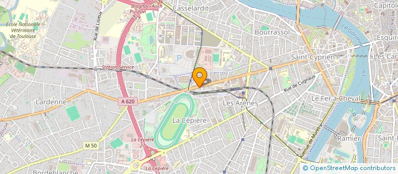 localisation de l'entreprise SCI LANDON-KLAPPER à TOULOUSE