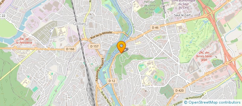 localisation de l'entreprise SCI LANDON TB à EPINAL