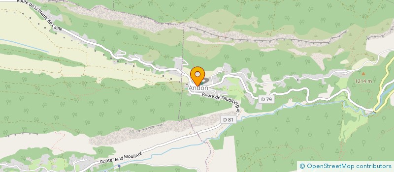 localisation de l'entreprise SCI LANDONAIS à ANDON