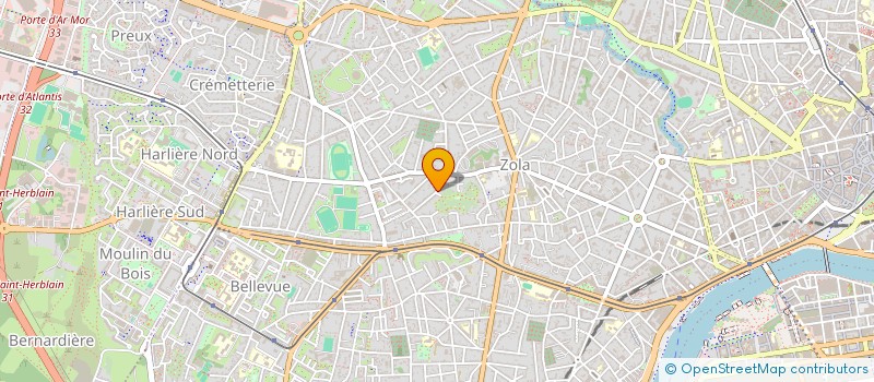 localisation de l'entreprise SCI LANDREAU 55  NANTES