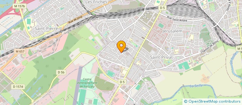 localisation de l'entreprise SCI LANDROMEDE à MARLY