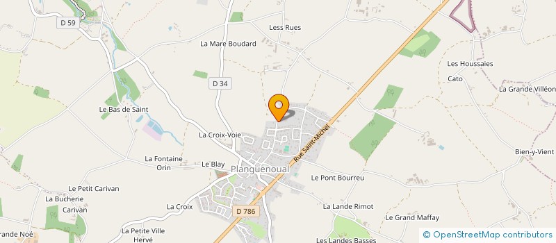 localisation de l'entreprise SCI LANDRY  LAMBALLE-ARMOR