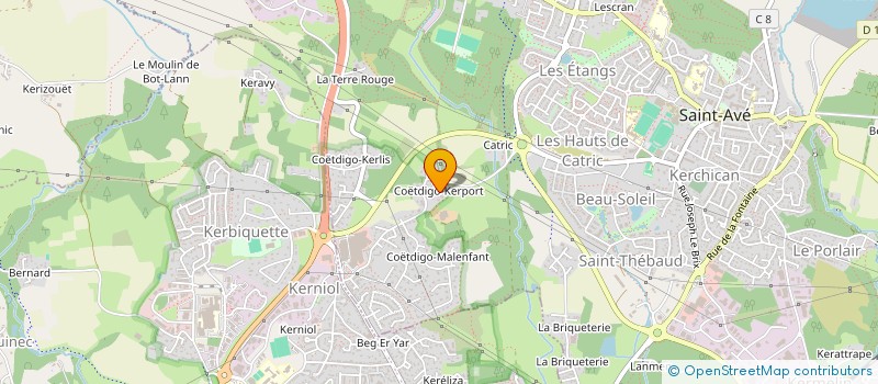 localisation de l'entreprise SCI LANELI  SAINT-AVE