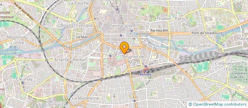 localisation de l'entreprise SCI LANESTER IV à RENNES