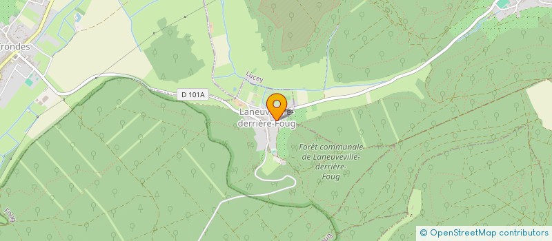 localisation de l'entreprise SCI LANEUVEVILLE  LANEUVEVILLE-DERRIERE-FOUG