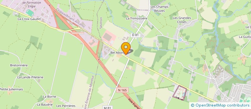 localisation de l'entreprise SCI LANEX à SAUTRON