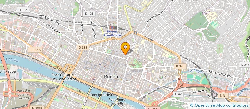 localisation de l'entreprise SCI LANFRANCHI ALLAIN à ROUEN