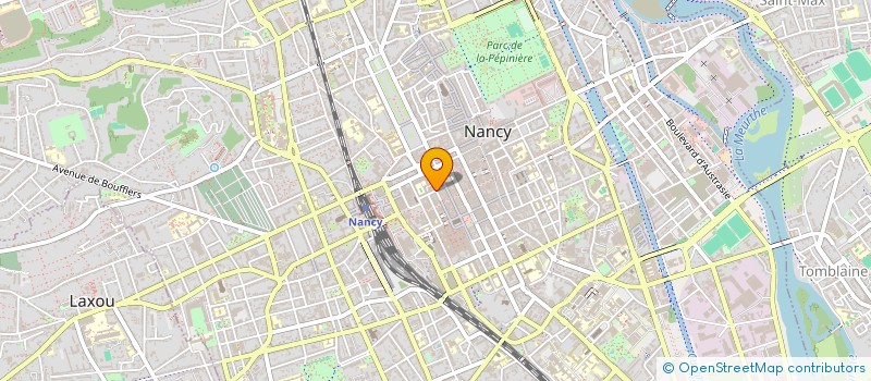 localisation de l'entreprise SCI LANG  NANCY