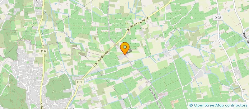 localisation de l'entreprise SCI LANGE  CAUMONT-SUR-DURANCE