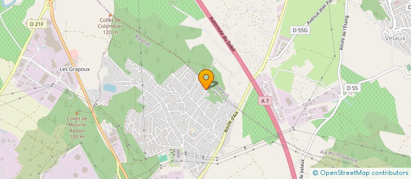 localisation de l'entreprise SCI LANGEVIN  ROGNAC