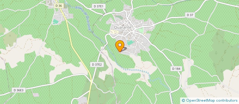 localisation de l'entreprise SCI LANGFORD  MONTOULIERS