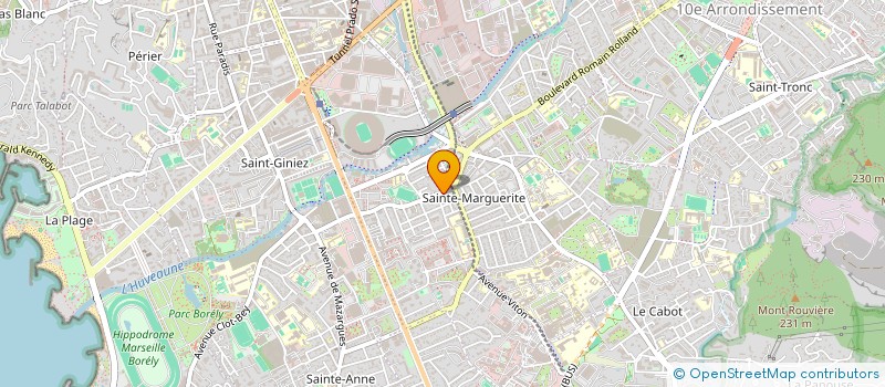 localisation de l'entreprise SCI LANGLASSE FRERES  MARSEILLE