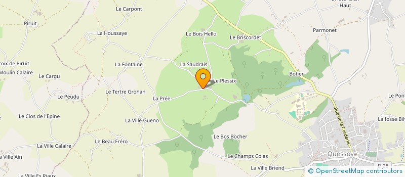 localisation de l'entreprise SCI LANGLOIS à QUESSOY