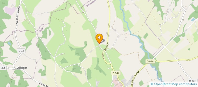 localisation de l'entreprise SCI LANGLOIS SUZANNE  ARZACQ-ARRAZIGUET