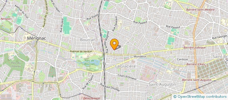 localisation de l'entreprise SCI LANGON  BORDEAUX