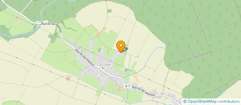 localisation de l'entreprise SCI LANGROGNET  LA LOYE