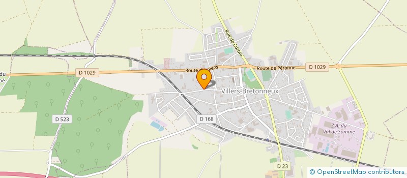 localisation de l'entreprise SCI LANGUEDOC à VILLERS-BRETONNEUX