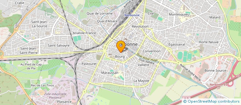 localisation de l'entreprise SCI LANGUEDOC IMMOBILER  NARBONNE