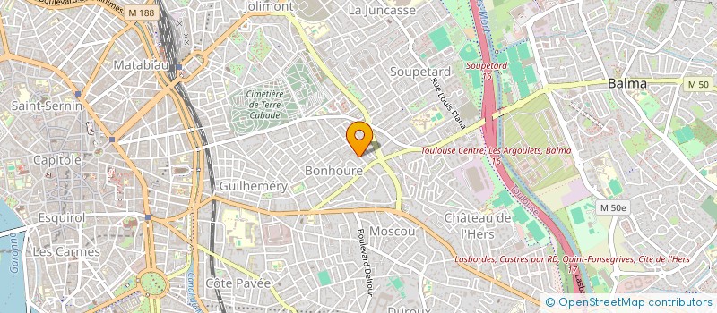 localisation de l'entreprise SCI LANGUEDOC POIDS LOURDS à TOULOUSE