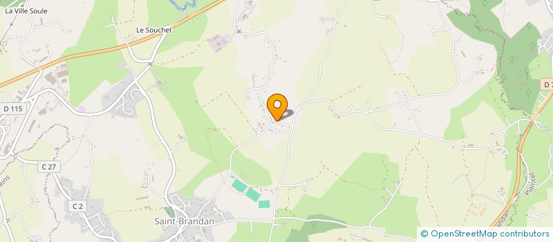 localisation de l'entreprise SCI LANGUNDO DU MAN  SAINT-BRANDAN