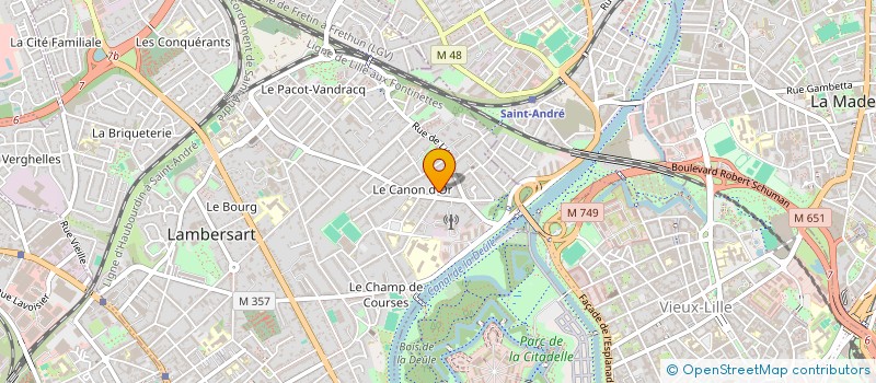 localisation de l'entreprise SCI LANIAKEA à LAMBERSART