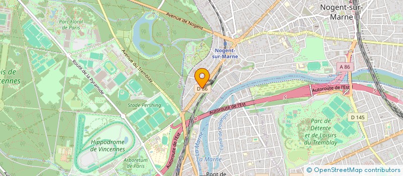 localisation de l'entreprise SCI LANJ  NOGENT-SUR-MARNE