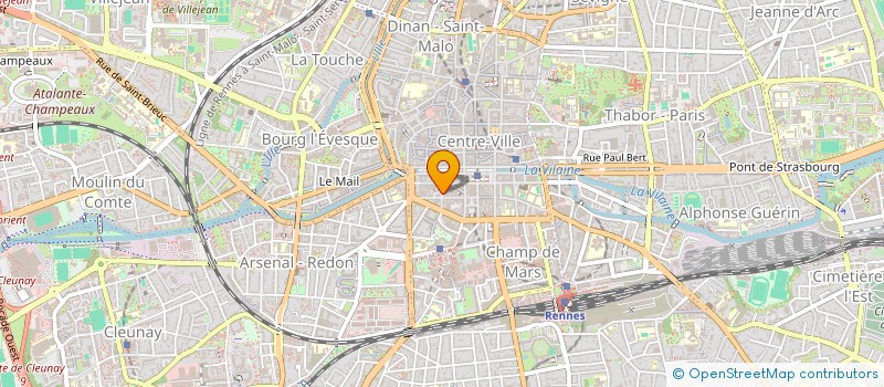 localisation de l'entreprise SCI LANJUINAIS  RENNES