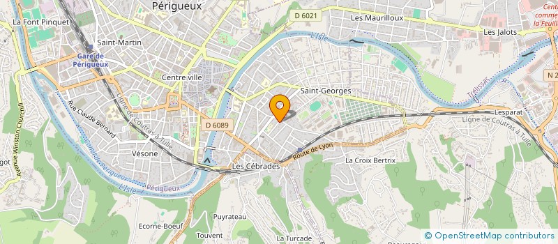 localisation de l'entreprise SCI LANKA à PERIGUEUX