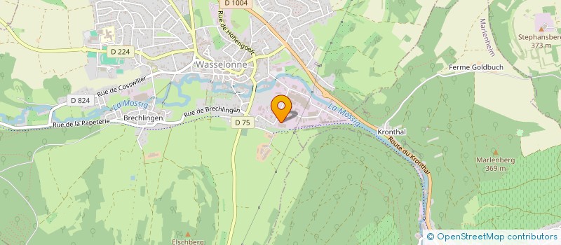 localisation de l'entreprise SCI LANKA  WASSELONNE