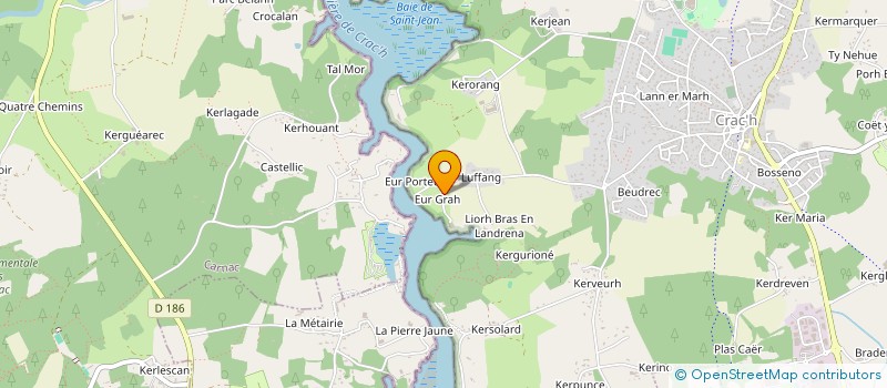 localisation de l'entreprise SCI LANN STIREC  CRACH