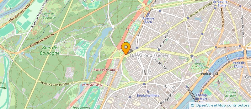 localisation de l'entreprise SCI  LANNES  PARIS