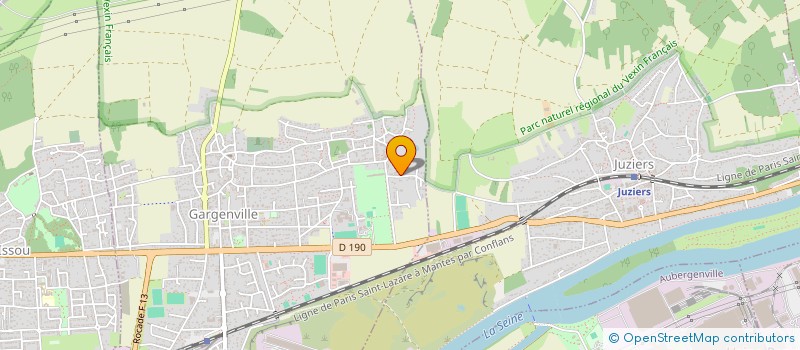 localisation de l'entreprise SCI LANNIVREC  GARGENVILLE