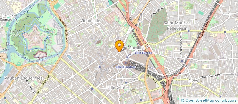 localisation de l'entreprise SCI LANNOY à LILLE