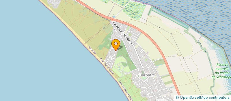 localisation de l'entreprise SCI LANOUE  BARBATRE